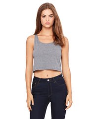 Bella + Canvas Ladies' Poly-Cotton Crop Tank